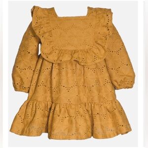 Bonnie baby Madeline Eyelet Ruffle Dress